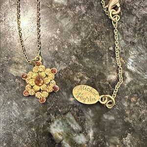 Michal Negrin Star of David necklace 16” + extender